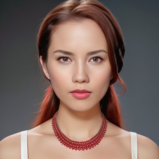 00416-3742686243-_ Portrait of {character} with {color} hair and with cute face, soft pale cheeks, smooth skin, black beads necklace, red hair br.jpg